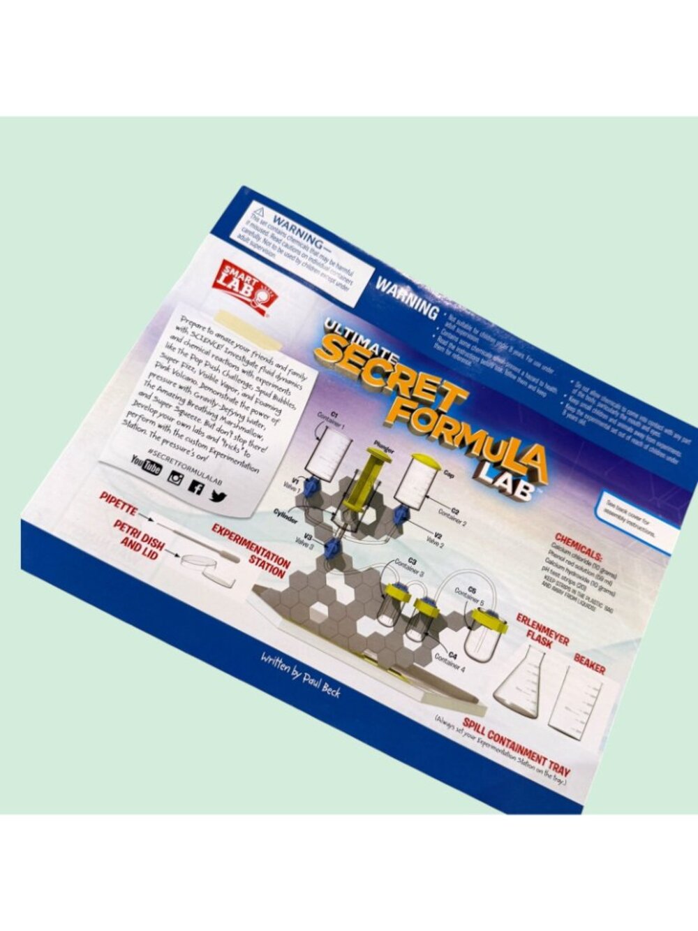 SmartLab Ultimate Secret Formula Lab STEM Science Kit Parts/Incomplete Read - Picture 2 of 2
